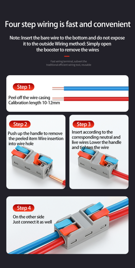 Quick Connect Terminalleri kullanma talimatları